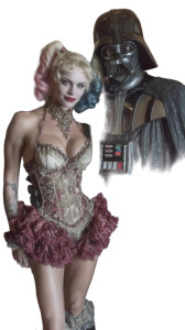 Harley & Vader Vinyl Car Decal Sticker – Waterproof & UV-Resistant 