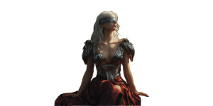 Mystical Baroque Muse Vinyl Car Decal Sticker – Waterproof & UV-Resistant 