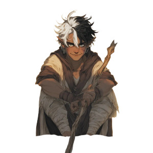 Half-Elf Mage V3 Vinyl Car Decal Sticker – Waterproof & UV-Resistant 