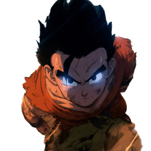 Teen Gohan Battle Vinyl Car Decal Sticker – Waterproof & UV-Resistant 
