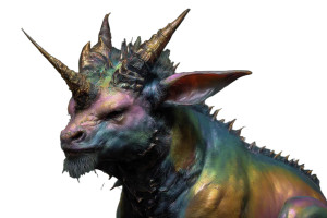 Rainbow Unicorn Demon Vinyl Car Decal Sticker – Waterproof & UV-Resistant 