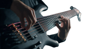 Bassist'S Hands Vinyl Car Decal Sticker – Waterproof & UV-Resistant 