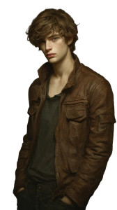 Melancholic Young Model Vinyl Car Decal Sticker – Waterproof & UV-Resistant 