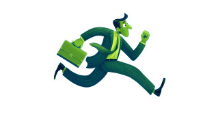 Running Businessman V5 Vinyl Car Decal Sticker – Waterproof & UV-Resistant  Running Businessman V5 Vinyl Car Decal Sticker – Waterproof & UV-Resistant