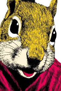Eyepatch Squirrel Vinyl Car Decal Sticker – Waterproof & UV-Resistant Eyepatch Squirrel Vinyl Car Decal Sticker – Waterproof & UV-Resistant