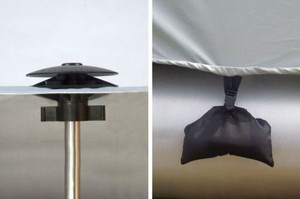 Prevent Boat Cover Damage|Adjustable Aluminum Pole|Made in USA Prevent Boat Cover Damage|Adjustable Aluminum Pole|Made in USA