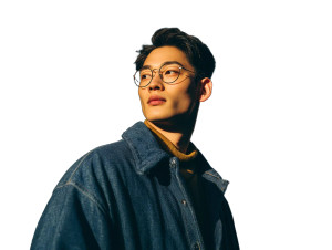 Korean Male Model V16 Vinyl Car Decal Sticker – Waterproof & UV-Resistant 