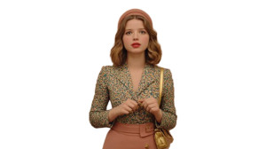 Whimsical Vintage Girl Vinyl Car Decal Sticker – Waterproof & UV-Resistant 