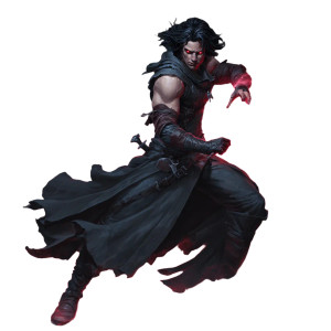 Evil Vampire Warrior Vinyl Car Decal Sticker – Waterproof & UV-Resistant 