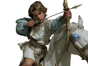 Cute Sagittarius Centaur Vinyl Car Decal Sticker – Waterproof & UV-Resistant 