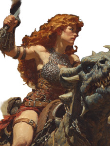 Red-Haired Barbarian Girl Vinyl Car Decal Sticker – Waterproof & UV-Resistant Red-Haired Barbarian Girl Vinyl Car Decal Sticker – Waterproof & UV-Resistant