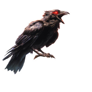 Dark Crow V2 Vinyl Car Decal Sticker – Waterproof & UV-Resistant 