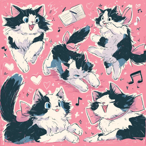 Kawaii Cat Stickers V3 Vinyl Car Decal Sticker – Waterproof & UV-Resistant Kawaii Cat Stickers V3 Vinyl Car Decal Sticker – Waterproof & UV-Resistant
