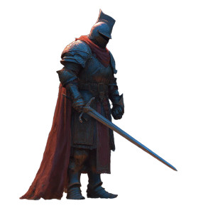 Ancient Knight V3 Vinyl Car Decal Sticker – Waterproof & UV-Resistant 