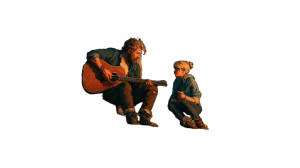 Mountain Porch Gathering Vinyl Car Decal Sticker – Waterproof & UV-Resistant 