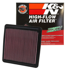 Ultimate Performance Air Filter | K & N Washable FilterCharger Panel | Enhances Horsepower