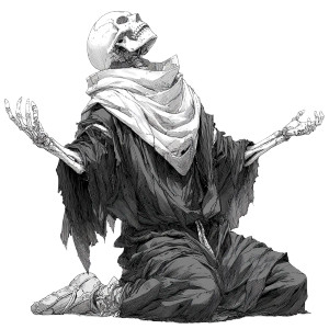 Cultist Skeleton V2 Vinyl Car Decal Sticker – Waterproof & UV-Resistant Cultist Skeleton V2 Vinyl Car Decal Sticker – Waterproof & UV-Resistant