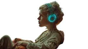 Dreamscape Listener Vinyl Car Decal Sticker – Waterproof & UV-Resistant 