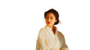 Elegant Korean Woman V34 Vinyl Car Decal Sticker – Waterproof & UV-Resistant 