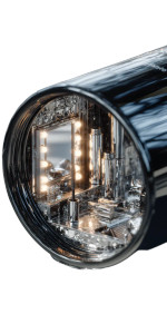 Mascara Tube Scene Vinyl Car Decal Sticker – Waterproof & UV-Resistant 