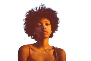 Afro Woman Portrait V4 Vinyl Car Decal Sticker – Waterproof & UV-Resistant 