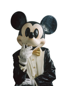 Melancholic Mickey Vinyl Car Decal Sticker – Waterproof & UV-Resistant 