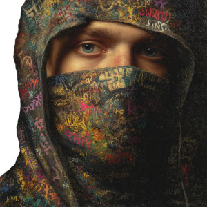 Graffiti-Covered Portrait Vinyl Car Decal Sticker – Waterproof & UV-Resistant Graffiti-Covered Portrait Vinyl Car Decal Sticker – Waterproof & UV-Resistant