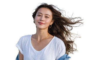 Happy Dancing Woman V4 Vinyl Car Decal Sticker – Waterproof & UV-Resistant 