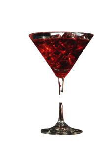 Moody Martini Hand Vinyl Car Decal Sticker – Waterproof & UV-Resistant 