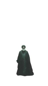 Ayatollah Khamenei Portrait V2 Vinyl Car Decal Sticker – Waterproof & UV-Resistant 