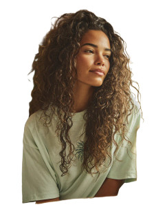 Curl Care Woman Vinyl Car Decal Sticker – Waterproof & UV-Resistant  Curl Care Woman Vinyl Car Decal Sticker – Waterproof & UV-Resistant