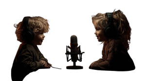 Podcasting Babies Vinyl Car Decal Sticker – Waterproof & UV-Resistant 