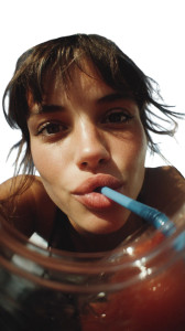 Watermelon Pulp Drink V5 Vinyl Car Decal Sticker – Waterproof & UV-Resistant 