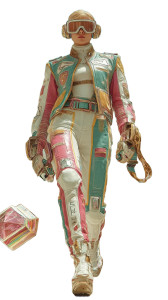 Futuristic Neon Runway Vinyl Car Decal Sticker – Waterproof & UV-Resistant 