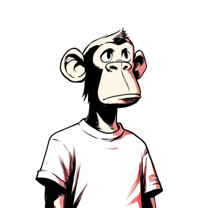 Cartoon Monkey Mascot V2 Vinyl Car Decal Sticker – Waterproof & UV-Resistant 