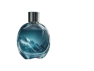 Elegant Perfume Ad V6 Vinyl Car Decal Sticker – Waterproof & UV-Resistant 