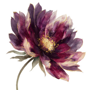 Luxurious Velvet Flower Vinyl Car Decal Sticker – Waterproof & UV-Resistant 
