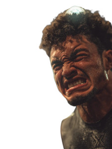 Athlete Deadlifting Vinyl Car Decal Sticker – Waterproof & UV-Resistant 