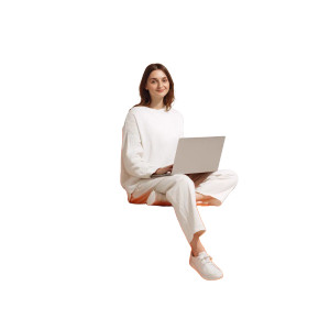 Russian Girl On Cube Vinyl Car Decal Sticker – Waterproof & UV-Resistant 