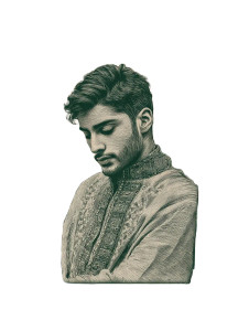 Vintage Zayn Stamp Vinyl Car Decal Sticker – Waterproof & UV-Resistant 