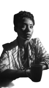 Noir Doctor Portrait Vinyl Car Decal Sticker – Waterproof & UV-Resistant 