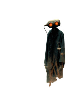 Mystical Shadow Figure Vinyl Car Decal Sticker – Waterproof & UV-Resistant 