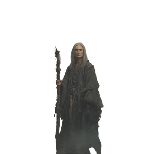 Elven Druid V2 Vinyl Car Decal Sticker – Waterproof & UV-Resistant 