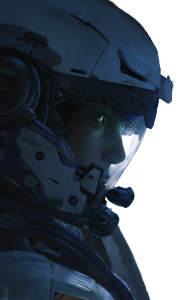 Cinematic Mech Pilot Vinyl Car Decal Sticker – Waterproof & UV-Resistant 