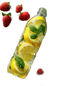 Chilled Lemonade Splash V2 Vinyl Car Decal Sticker – Waterproof & UV-Resistant 