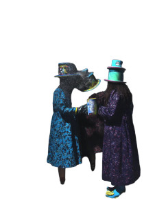 Surreal Ritual Scene V2 Vinyl Car Decal Sticker – Waterproof & UV-Resistant 