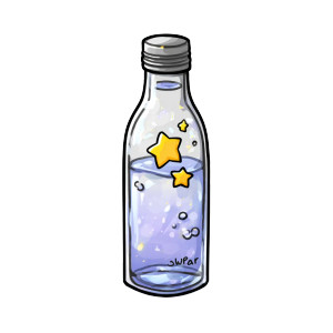 Cartoon Lavender Bottle Vinyl Car Decal Sticker – Waterproof & UV-Resistant 