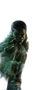 Hulk Smashing Glass Vinyl Car Decal Sticker – Waterproof & UV-Resistant 