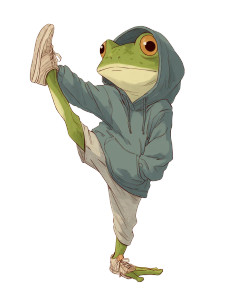 Kawaii Frog Boy Vinyl Car Decal Sticker – Waterproof & UV-Resistant Kawaii Frog Boy Vinyl Car Decal Sticker – Waterproof & UV-Resistant