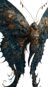 Fantasy Butterfly V3 Vinyl Car Decal Sticker – Waterproof & UV-Resistant 